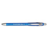 Flexgrip Elite Ballpoint Pen, Retractable, Medium 1 Mm, Blue Ink, Blue Barrel, Dozen