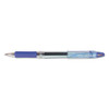 Jimnie Gel Pen, Stick, Medium 0.7 Mm, Blue Ink, Smoke Barrel, 12/pack