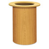Laminate Cylinder Table Base, 18" Diameter X 28h, Harvest