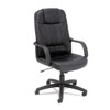 Alera Sparis Executive High-back Swivel/tilt Bonded Leather Chair, Supports Up To 275 Lb, 18.11" To 22.04" Seat Height, Black