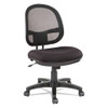 Alera Interval Series Swivel/tilt Mesh Chair, Supports Up To 275 Lb, 18.3" To 23.42" Seat Height, Black
