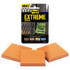 Water-resistant Self-stick Notes, 3" X 3", Orange, 45 Sheets/pad, 3 Pads/pack