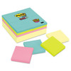 Self-stick Notes Office Pack, 3" X 3", Supernova Neons Collection Colors, 90 Sheets/pad, 24 Pads/pack
