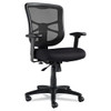 Alera Elusion Series Mesh Mid-back Swivel/tilt Chair, Supports Up To 275 Lb, 17.9" To 21.8" Seat Height, Black