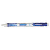 Clear Point Mechanical Pencil, 0.7 Mm, Hb (#2.5), Black Lead, Blue Barrel