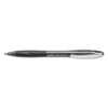 Glide Ballpoint Pen, Retractable, Medium 1 Mm, Black Ink, Black Barrel, Dozen
