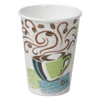Perfectouch Paper Hot Cups, 8 Oz, Coffee Haze Design, 25/sleeve, 20 Sleeves/carton