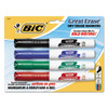 Intensity Bold Tank-style Dry Erase Marker, Extra-broad Bullet Tip, Assorted Colors, 4/set