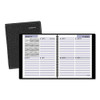 Dayminder Open-schedule Weekly Appointment Book, 8.75 X 7, Black Cover, 12-month (jan To Dec): 2023