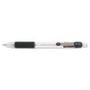 Z-grip Mechanical Pencil, 0.7 Mm, Hb (#2.5), Black Lead, Clear/black Grip Barrel, 24/pack