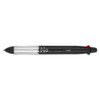 Dr. Grip 4 + 1 Multi-color Ballpoint Pen/pencil, Retractable, 0.7 Mm Pen/0.5mm Pencil, Black/blue/green/red Ink, Black Barrel
