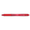 Energel-x Gel Pen, Retractable, Fine 0.5 Mm Needle Tip, Red Ink, Red Barrel, Dozen