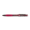 Twist-erase Gt Pencils, 0.5 Mm, Hb (#2.5), Black Lead, Red Barrel