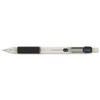 Z-grip Mechanical Pencil, 0.7 Mm, Hb (#2.5), Black Lead, Clear/black Grip Barrel, Dozen