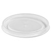 Plastic High Heat Vented Lid, Fits 16-32 Oz, White, 50/bag, 10/bags Carton