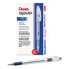 R.s.v.p. Ballpoint Pen, Stick, Medium 1 Mm, Blue Ink, Clear/blue Barrel, Dozen