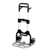 Stow-away Heavy-duty Hand Truck, 500 Lb Capacity, 23 X 24 X 50, Aluminum
