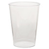 Comet Plastic Tumbler, 7 Oz, Clear, Tall, 25/pack, 20 Packs/carton