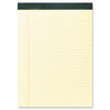 Recycled Legal Pad, Wide/legal Rule, 40 Canary-yellow 8.5 X 11 Sheets, Dozen
