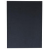 Casebound Hardcover Notebook, 1 Subject, Wide/legal Rule, Black Cover, 10.25 X 7.63, 150 Sheets