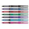 Precise V5 Roller Ball Pen, Stick, Extra-fine 0.5 Mm, Assorted Ink And Barrel Colors, 7/pack