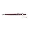 Sharp Mechanical Pencil, 0.5 Mm, Hb (#2.5), Black Lead, Burgundy Barrel