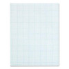 Cross Section Pads, Cross-section Quadrille Rule (10 Sq/in, 1 Sq/in), 50 White 8.5 X 11 Sheets