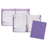 Beautiful Day Weekly/monthly Planner, Vertical-column Format, 11 X 8.5, Purple Cover, 13-month (jan To Jan): 2023 To 2024