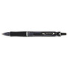 Acroball Colors Advanced Ink Ballpoint Pen, Retractable, Medium 1 Mm, Black Ink, Black Barrel
