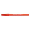 Comfortmate Ultra Ballpoint Pen, Stick, Medium 1 Mm, Red Ink, Red Barrel, Dozen