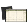 Recycled Monthly Planner, 11 X 9, Black Cover, 13-month (jan To Jan): 2023 To 2024