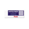 Hi-polymer Eraser, For Pencil Marks, Rectangular Block, Medium, White, 3/pack