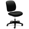 Comfortask Task Swivel Chair, Supports Up To 300 Lb, 15" To 20" Seat Height, Black