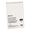 Steno Pads, Gregg Rule, Tan Cover, 60 Green-tint 6 X 9 Sheets
