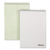 Steno Pads, Gregg Rule, Green Cover, 80 Green-tint 6 X 9 Sheets, 6/pack