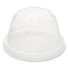 D-t Sundae/cold Cup Lids, Fits 6, 8, 12 Oz Foam Cups, Clear, 50/pack, 20 Packs/carton