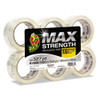 Max Packaging Tape, 3" Core, 1.88" X 54.6 Yds, Crystal Clear, 6/pack