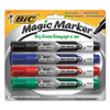 Intensity Advanced Dry Erase Marker, Tank-style, Broad Chisel Tip, Assorted Colors, 4/pack