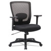 Alera Envy Series Mesh Mid-back Swivel/tilt Chair, Supports Up To 250 Lb, 16.88" To 21.5" Seat Height, Black