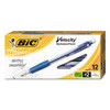 Velocity Original Mechanical Pencil, 0.7 Mm, Hb (#2.5), Black Lead, Blue Barrel, Dozen