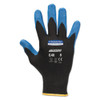 G40 Foam Nitrile Coated Gloves, 230 Mm Length, Medium/size 8, Blue, 12 Pairs