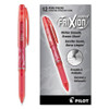 Frixion Point Erasable Gel Pen, Stick, Extra-fine 0.5 Mm, Red Ink, Red Barrel