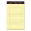 Gold Fibre Quality Writing Pads, Medium/college Rule, 50 Canary-yellow 5 X 8 Sheets, Dozen