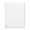 Data Pad With Numbered Column Headings, Data/lab-record Format, Wide/legal Rule, 10 Columns, 8.5 X 11, White, 50 Sheets