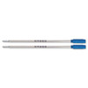 Refills For Cross Ballpoint Pens, Medium Conical Tip, Blue Ink, 2/pack