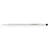Classic Century Twist-action Ballpoint Pen, Retractable, Medium 1 Mm, Black Ink, Chrome Barrel
