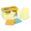 Original Pop-up Notes Value Pack, 3 X 3, (14) Canary Yellow, (4) Poptimistic Collection Colors, 100 Sheets/pad, 18 Pads/pack