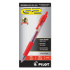 G2 Premium Gel Pen, Retractable, Bold 1 Mm, Red Ink, Smoke Barrel, Dozen