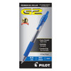 G2 Premium Gel Pen, Retractable, Bold 1 Mm, Blue Ink, Smoke Barrel, Dozen