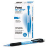 Champ Mechanical Pencil, 0.7 Mm, Hb (#2.5), Black Lead, Blue Barrel, Dozen